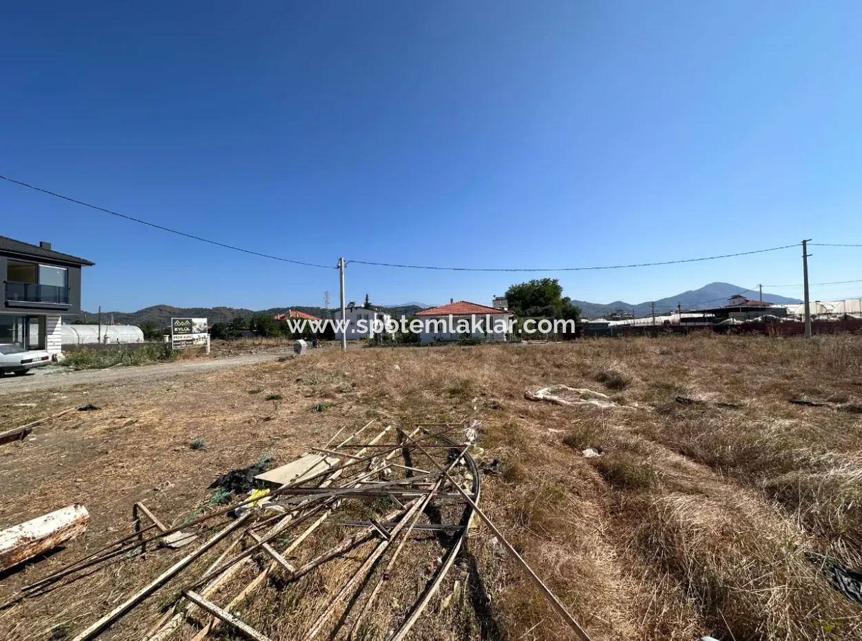 515 M2 Eckgrundstück Zum Verkauf In Ortaca Karaburun