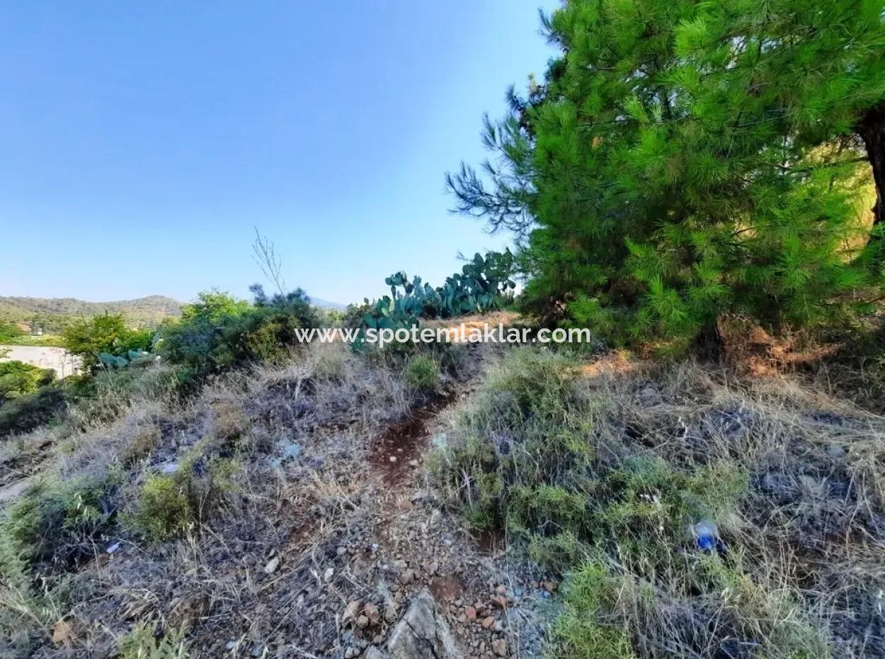 Grundstück Mit Meerblick Zum Verkauf In Fethiye Ciftlikkoy