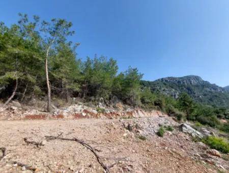 1 300 M2 63 M2 Zoniertes Grundstück Zum Verkauf In Göcek Gökçeovacik