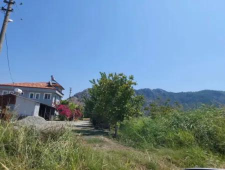 20.600 M2 Land In Ortaca Dalyan, 250 M2 Freistehendes Grundstück Mit Dem Recht, Ein Haus Zu Bauen, Stehen Zum Verkauf