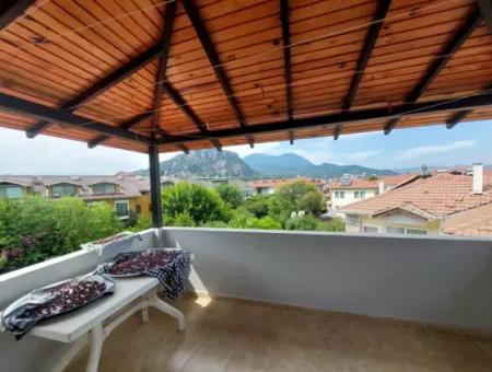 Möblierte 1 1 Penthouse-Wohnung Zu Vermieten Im Zentrum Von Dalyan, Mugla