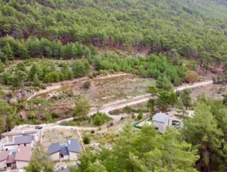 Fethiye Üzümlü Kızılbelde 7.000M2, 250M2 Grundstück Zum Verkauf Mit Baurechten, Geeignet Für Investitionen