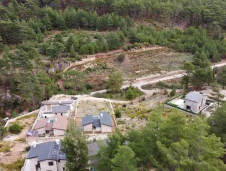 Fethiye Üzümlü Kızılbelde 7.000M2, 250M2 Grundstück Zum Verkauf Mit Baurechten, Geeignet Für Investitionen