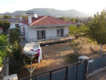 Zu Verkaufen In Mugla Ula Kızılağaç 104M2 Haus Zu Verkaufen Auf 520 M2 Freistehendem Grundstück