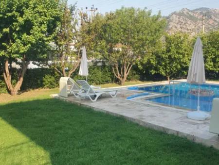 Dalyan Villa Zum Verkauf Mit Freistehendem Pool Und Wärmepumpe