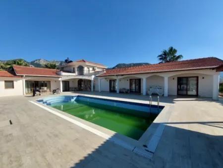 5 In 1 Luxusvilla Mit Pool Auf 6.000 M2 Land In Muğla Ortaca Dalyan Zu Verkaufen