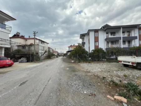 517M2 3-Stöckiges Zoniertes Grundstück Zum Verkauf In Ortaca Çaylı