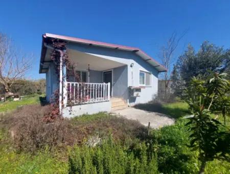 Unabhängiges Dorfhaus Zum Verkauf Auf 680 M2 Grundstück, 2 1, 81 M2 In Muğla Köyceğiz Kavacasi