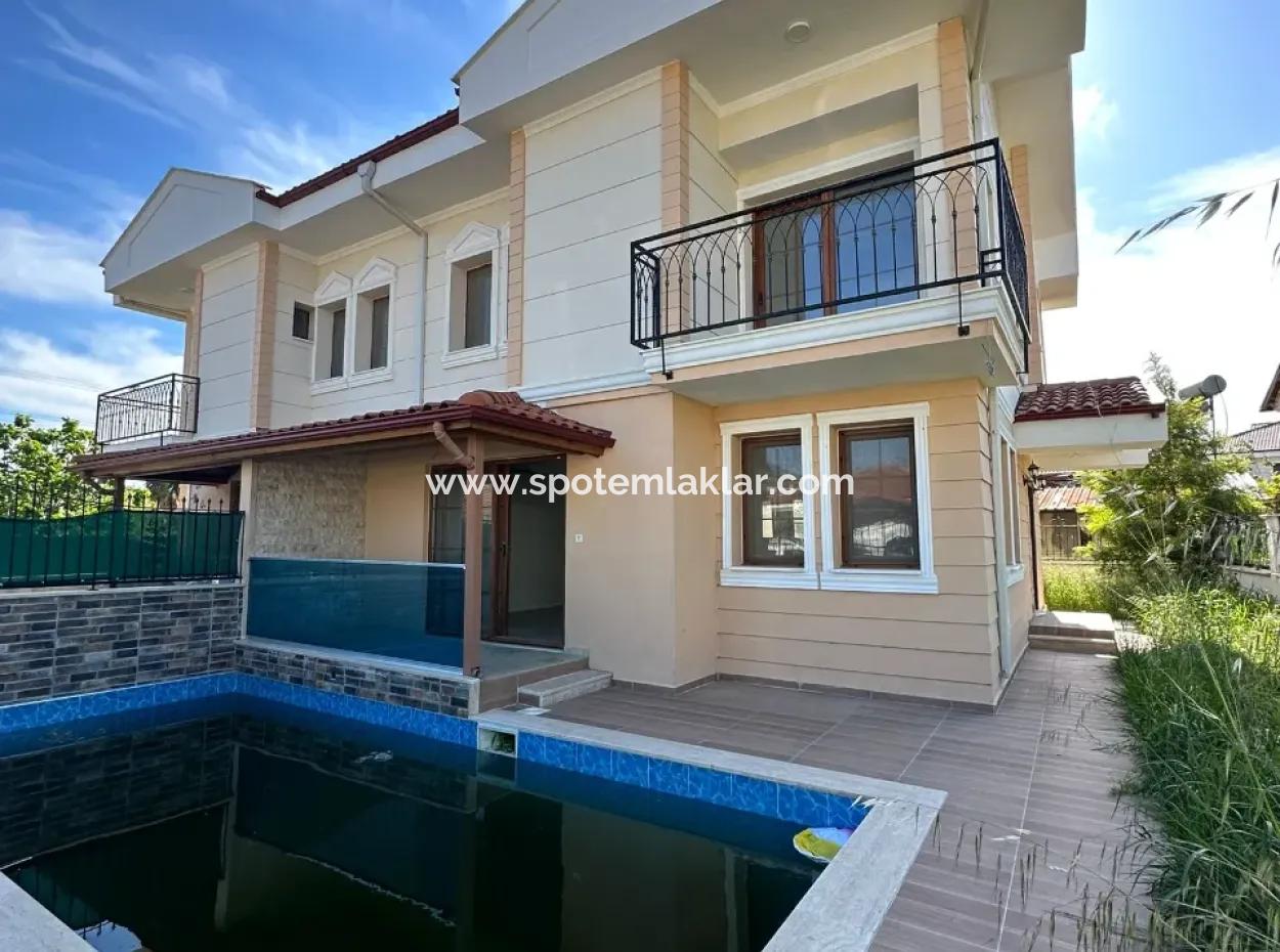 Brand New 4 1 Luxury Villa With Swimming Pool For Sale In Dalyan, Mugla