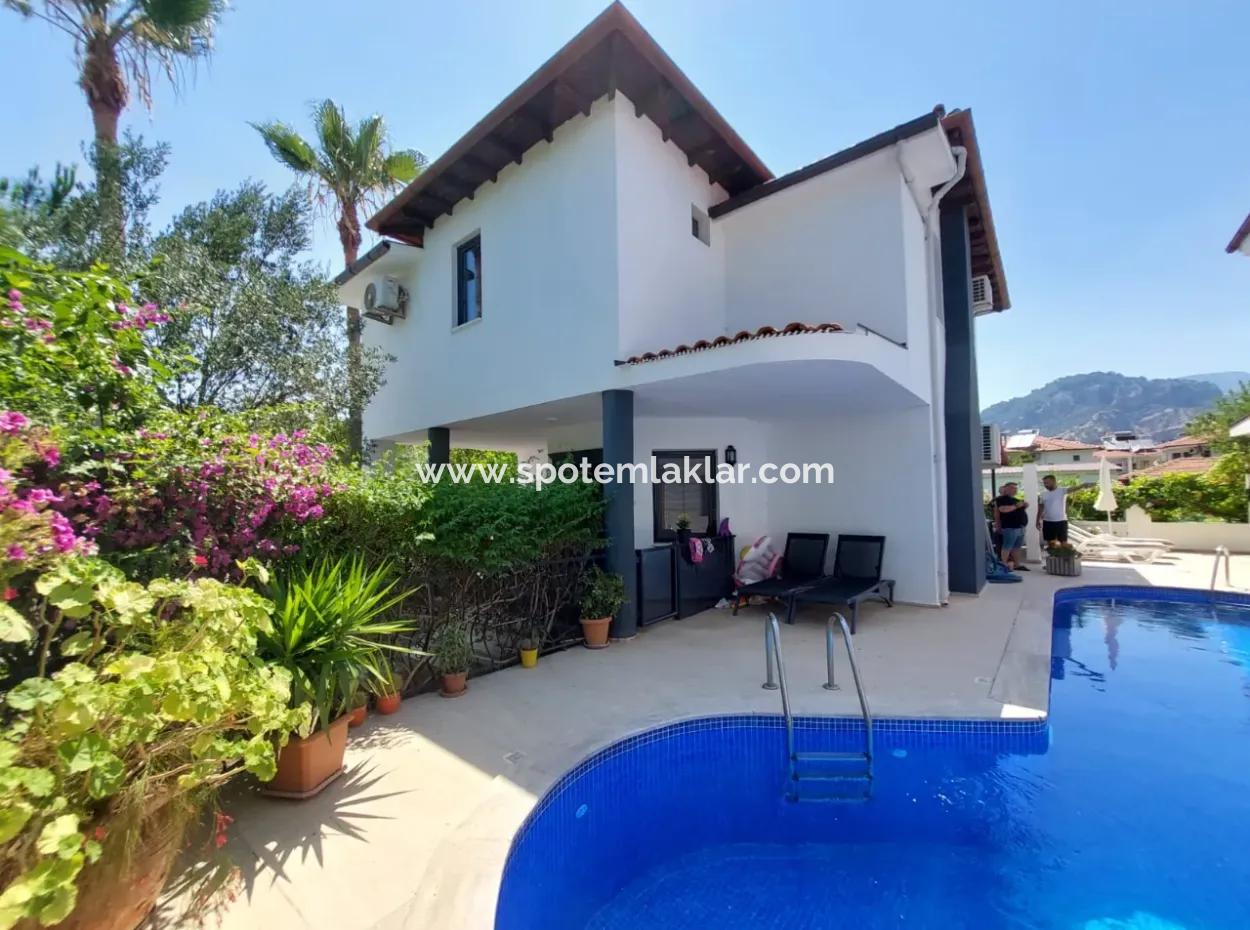 Muğla Ortaca 3 1 Duplex With Swimming Pool In Dalyan Center For Sale