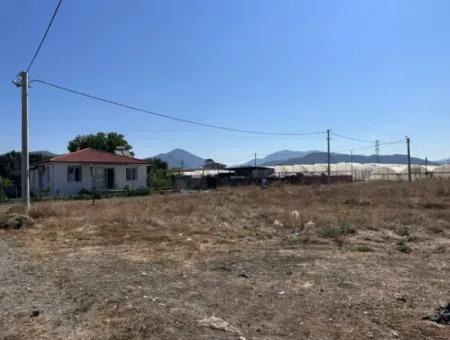 515 M2 Corner Zoned Land For Sale In Ortaca Karaburun