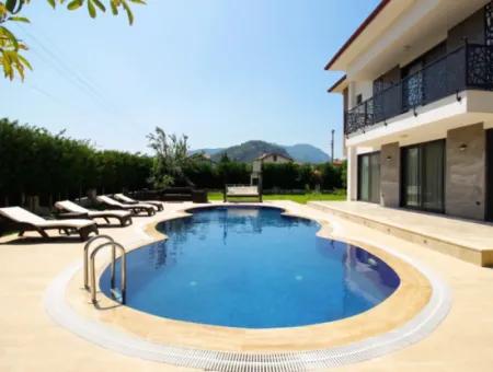 Mugla Ortaca Dalyanda 5 1 Detached Villa For Sale