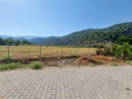 Köyceğiz Çandır Dalyan Canal Front 1000 M2 Land For Sale