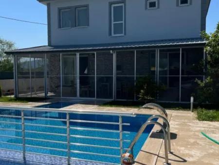 4 1 Furnished Villa In Muğla Dalyan Eskiköy Annual Rental