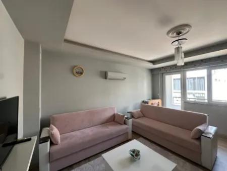 2 1 Fully Furnished Apartment For Rent In Ortaca Center