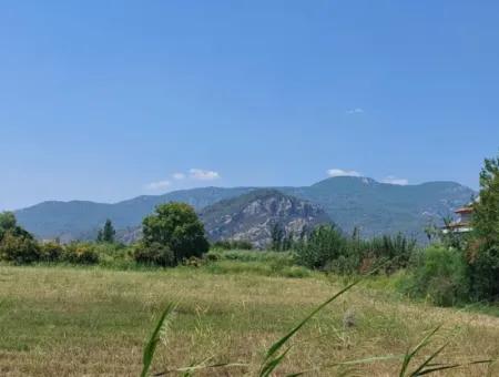 20.600 M2 Of Land In Ortaca Dalyan, 250 M2 Of Detached Land With The Right To Build A House Is For Sale