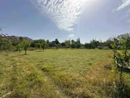 Ortaca Mergenlide Detached Title Deed 11.000 M2 Bargain Land For Emergency Sale