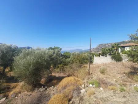 Mugla Gökbelde Lake And Sea View 1000M2 Land For Sale