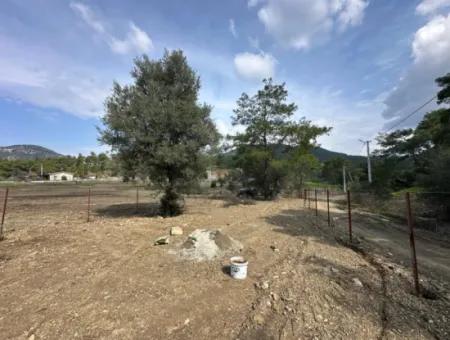 1084 M2 Corner Parcel For Sale In Dalyan Gökbelde