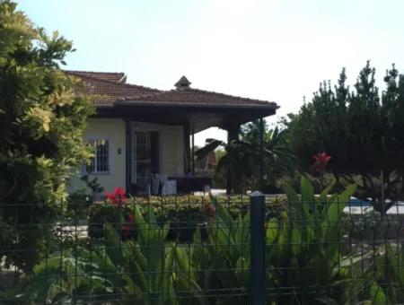 Ortaca, Dalyanda 4.500M2 Land With Swimming Pool, Furnished 3 Villas For Rent For 1 Year