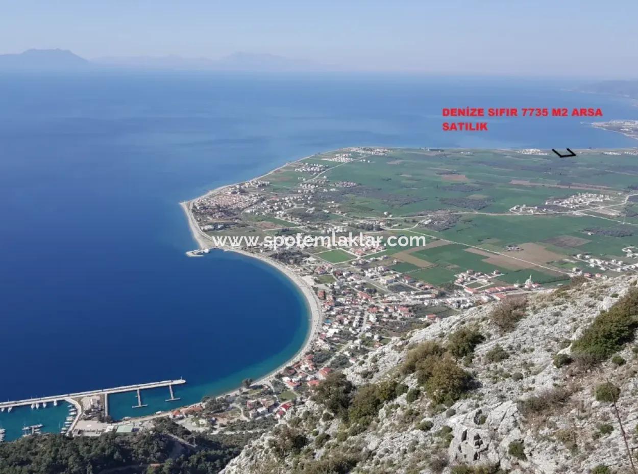 Milas Örende Müstakil Deniz Sıfır 7 600M2 Turizm Artı Konut İmarlı Arsa Satılık