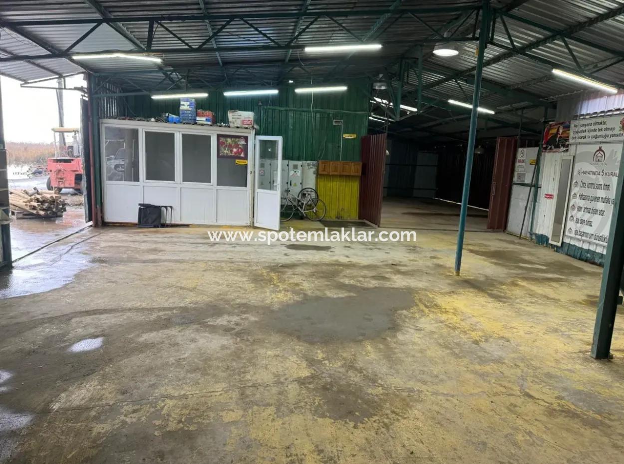 Muğla Ortaca Dalyanda 200M2 Eşyasız Depo Kiralık