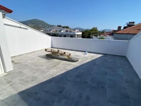 Dalaman Merkezde Satılık 4+1 Teraslı Dubleks 150M2 Daire